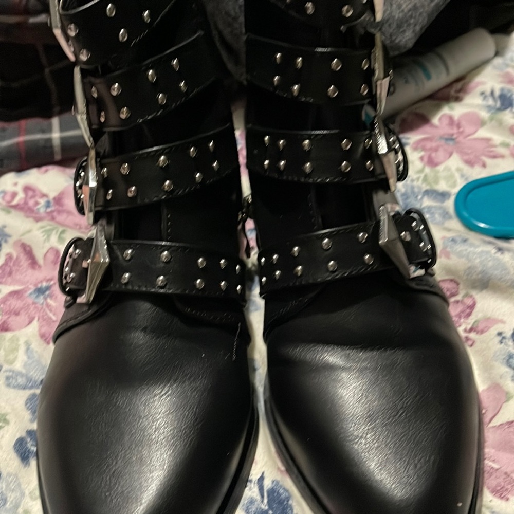 Black booties